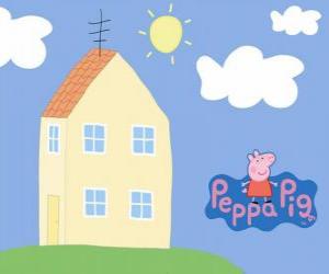 yapboz Peppa Pig müstakil ev